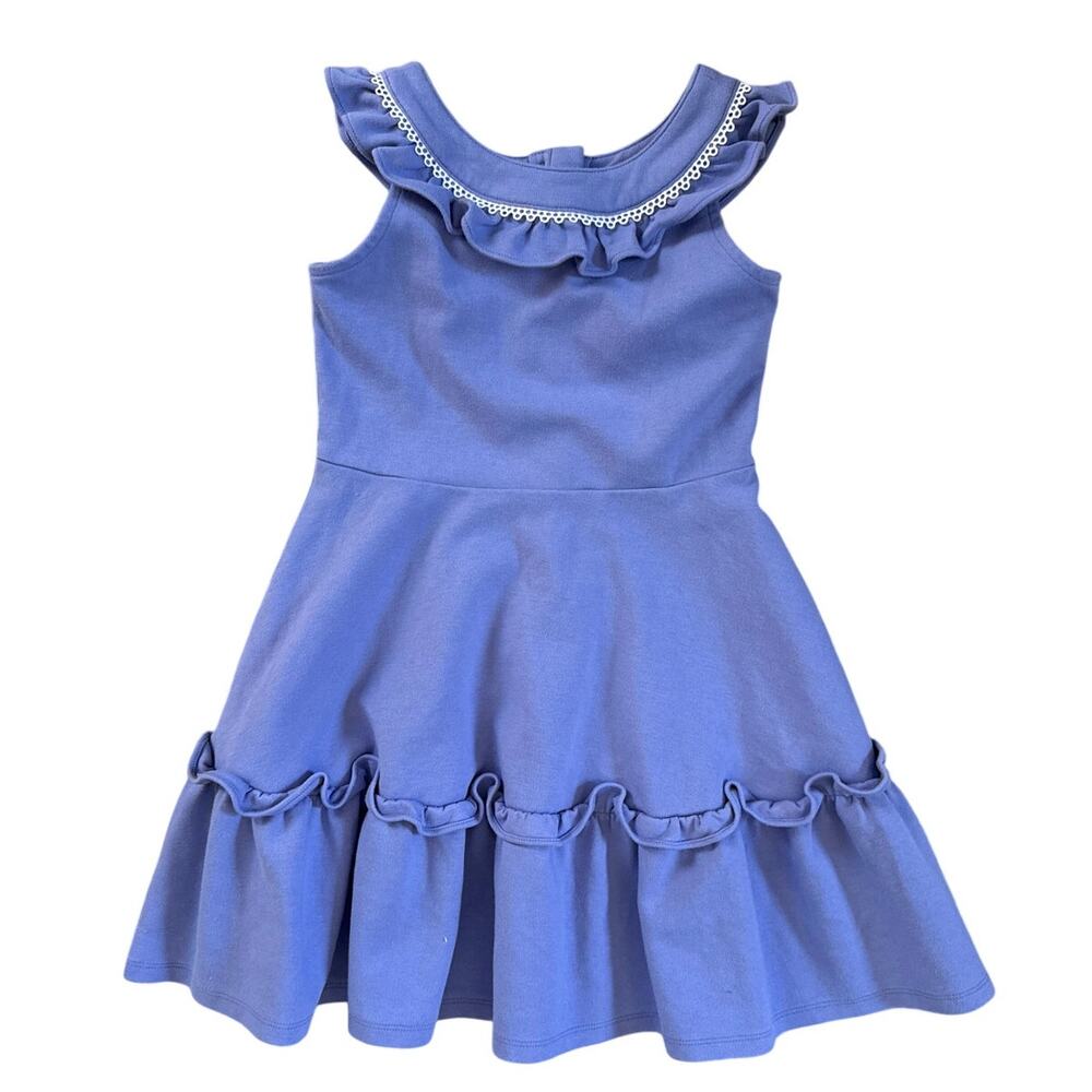 Janie and Jack Girls Purple A-Line Dress Size 8